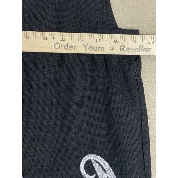 Maeve Anthropologie Dress Womens 10 Black Tunic Sleeveless Embroidered Lined - Picture 4 of 11